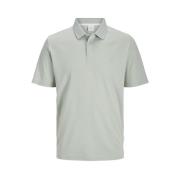 Rodney Polo Shirt Aqua Gray Jack & Jones , Green , Heren