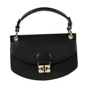 Stijlvolle Mini Tote Tas Ganni , Black , Dames