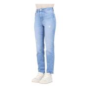 Lichtblauwe Slim Fit Denim Jeans Only , Blue , Dames