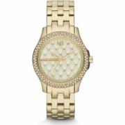 Hampton Ax5216 Horloge Armani Exchange , Yellow , Dames