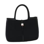 Pre-owned Canvas handbags Bally Pre-owned , Black , Dames