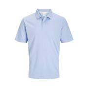 Chambray Blue Polo Shirt Rodney Jack & Jones , Blue , Heren