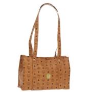 Pre-owned Canvas handbags MCM Pre-owned , Brown , Dames