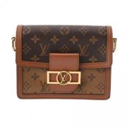 Pre-owned Canvas louis-vuitton-bags Louis Vuitton Vintage , Brown , Da...