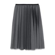 Stoffen Rok N21 , Gray , Dames