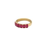 Roze Sieraden met Gouden Laagje Notre-v , Yellow , Dames