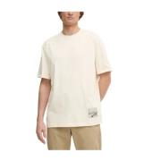 Lenticular Shoreline T-shirt Calvin Klein , White , Heren