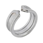 Pre-owned Silver rings Cartier Vintage , White , Dames