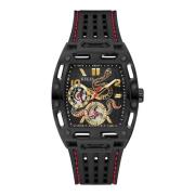 Herenhorloge zwart GT Phoenix Gw0857G1 Guess , Black , Heren