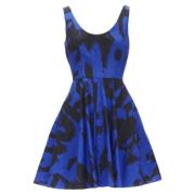 Pre-owned Cotton dresses Alexander McQueen Pre-owned , Blue , Dames