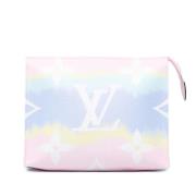 Pre-owned Canvas pouches Louis Vuitton Vintage , Multicolor , Dames