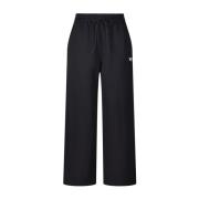 Logo Sweat Pants Stijlvol Comfortabel Flexibel Y-3 , Black , Dames