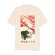 Multicolor T-shirts & Polo's voor heren Alexander McQueen , Multicolor...