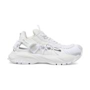 Witte Sneakers voor een stijlvolle look Versace , White , Heren