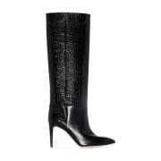 Zwarte Stiletto Enkellaars Paris Texas , Black , Dames