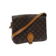 Pre-owned Canvas louis-vuitton-bags Louis Vuitton Vintage , Brown , Da...