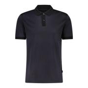 Katoenen Polo Shirt Regular-Fit Geknoopte Kraag Hugo Boss , Black , He...