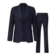 Klassieke Pak Set Lardini , Blue , Heren