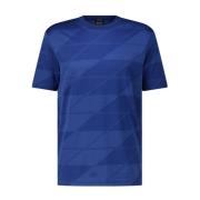 Casual T-shirt met modern design Hugo Boss , Blue , Heren