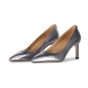 Leren pumps met puntige neus Hugo Boss , Gray , Dames