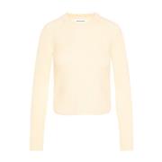 Wollen Pullover met Modern Design Isabel Marant , Beige , Dames