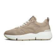 Beige Chunky Sneaker met Trendy Design Notre-v , Beige , Dames