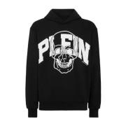 Zwarte Sweatshirt voor Mannen Philipp Plein , Black , Heren