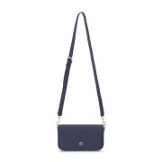 Klassieke leren schoudertas Aigner , Blue , Dames