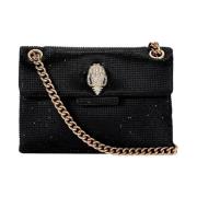 Mini Stoffen Crossbody Tas Kurt Geiger , Black , Dames