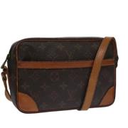 Pre-owned Canvas louis-vuitton-bags Louis Vuitton Vintage , Brown , Da...