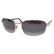 Pre-owned Glass sunglasses Cartier Vintage , Black , Dames