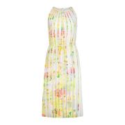 Midi Jurk met Print en Flowy Stof Marc Cain , Multicolor , Dames