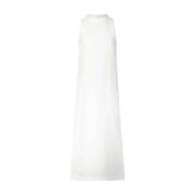 Linnenmix Rivida Jurk Loulou Studio , White , Dames