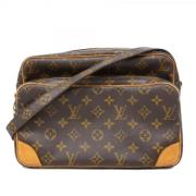 Pre-owned Fabric shoulder-bags Louis Vuitton Vintage , Brown , Dames