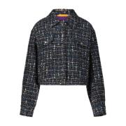 Blouson in Tweed-Optik met Glitterdraad Hugo Boss , Multicolor , Dames