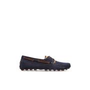 Suede loafers Tod's , Blue , Heren