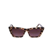 Sunglasses Saint Laurent , Brown , Dames