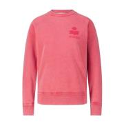 Gezellig Logo Sweatshirt Milla Isabel Marant , Red , Dames