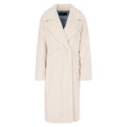 Fun Fur Visgraatjas Marc Cain , Beige , Dames