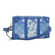 Pre-owned Canvas louis-vuitton-bags Louis Vuitton Vintage , Blue , Her...