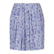 Gedrukte Minirok Violaine Isabel Marant , Blue , Dames