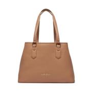 Stijlvolle Tote Bags om te Shoppen Valentino by Mario Valentino , Beig...