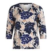 Bloemenprint Basic Shirt Betty Barclay , Multicolor , Dames