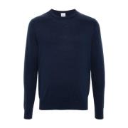 Blauwe Sweatshirt voor Stijlvolle Look Aspesi , Blue , Heren