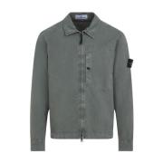 Groen Casual Shirt voor Mannen Stone Island , Green , Heren