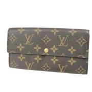 Pre-owned Canvas wallets Louis Vuitton Vintage , Brown , Dames