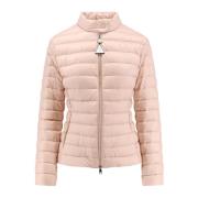 Nylon donsjack met ritssluiting Moncler , Pink , Dames