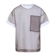 Wit T-shirt voor mannen Dries Van Noten , White , Heren