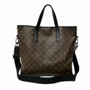 Pre-owned Canvas louis-vuitton-bags Louis Vuitton Vintage , Brown , Da...