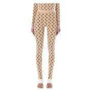 Maan Allover Leggings Marine Serre , Brown , Dames